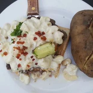 Mac and Cheese Burger