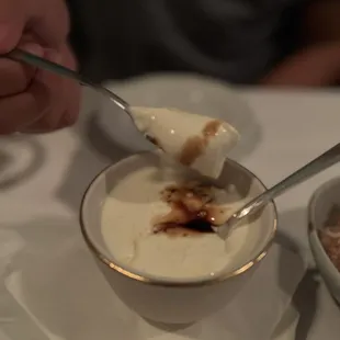 Panna Cotta with balsamico aceto