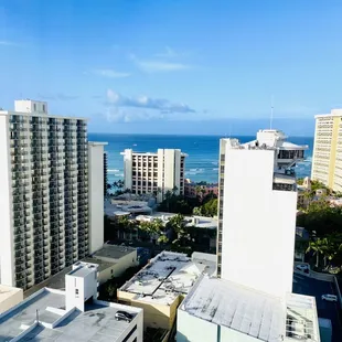 Views from 20th floor penthouse