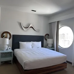 King bed