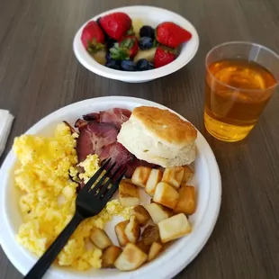 Breakfast plate