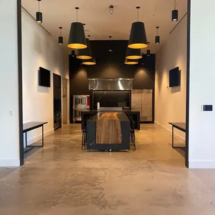 Kitchen area available for rent