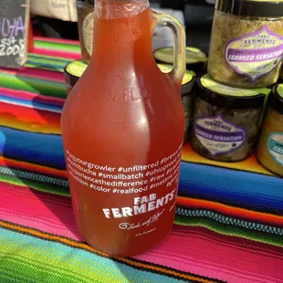 Strawberry Mint Kombucha