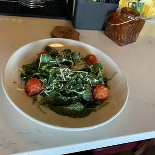 Baby Kale Caesar Salad