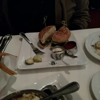 Bacon Gruyere Dry Aged Burger 9oz