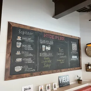 Menu Board - April 2021