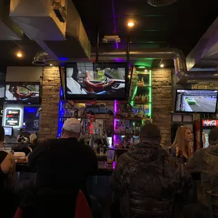 Bar area.
