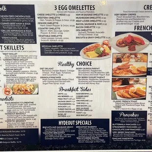 October 2021-New menu (mostly same food) and higher prices but still worth it for our favorite breakfast place!