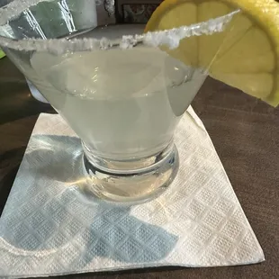 Lemon drop martini