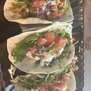 Chicken tacos