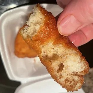 Inside the strange donut thinger...