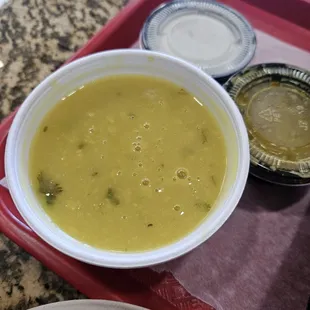 Lentil soup w/lunch special