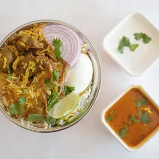 Hyderabadi Mutton Dum Biryani