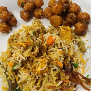 Gobi 65 Veg Dum Biryani