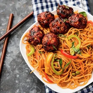 Mouthwatering Indo-Chinese dishes..