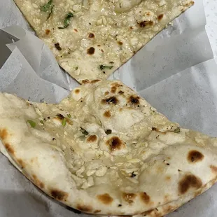 Garlic naan is a must have!