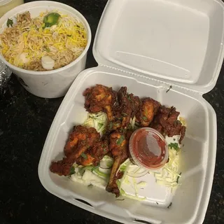 Chicken Lollipop Biryani (Special)