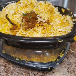 Bitter biryani