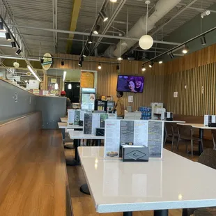 Dining room attached to Grocery