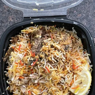 Chicken dum biriyani