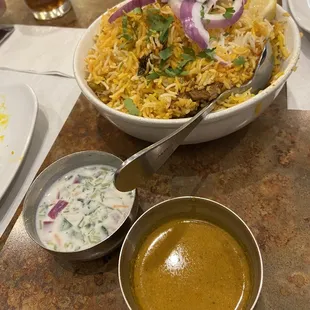 Goat Biryani! Out-of-the-world delicious