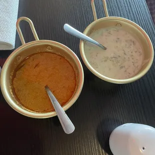 Mirchi ka salan and raita