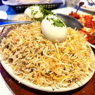 Lamb biryani