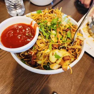 Chicken Hakka Noodles