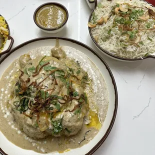 Murgh musallam (weekend special) and bagara rice