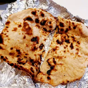 Butter Naan. $2.49.