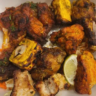 Tandoori platter