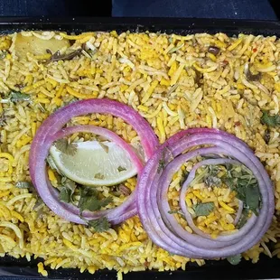 Gongura Vegetable Biryani