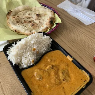 Lamb Tikka Masala n Garlic Naan