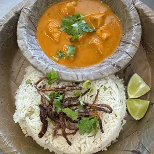 Butter Chicken &amp; Jeera Rice
