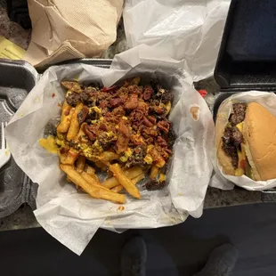 Classic Bacon Cheeseburger Fries