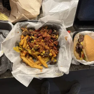 Bacon Cheeseburger Fries