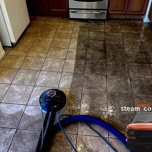 Tile, Hydro Steaming.