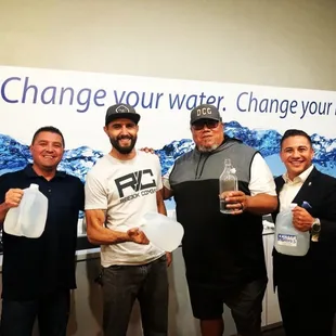 The Natural Born Killer and UFC Champion Carlos Condit and Coach Dominic Bramante in the house