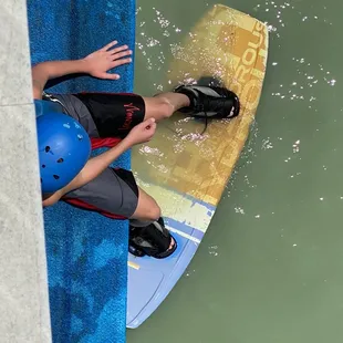 Almost his turn!
