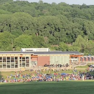 Good turn out for a great time for music on the hill
