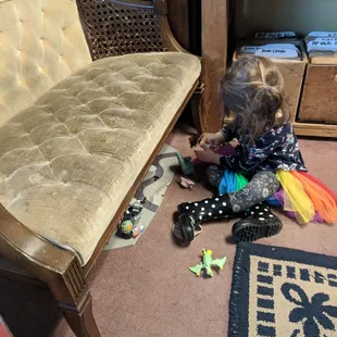 Little spot for the shorties to play.