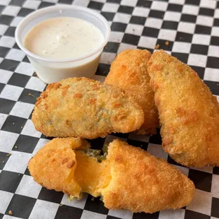 Cheddar peppers