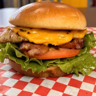 Grilled chicken sandwich