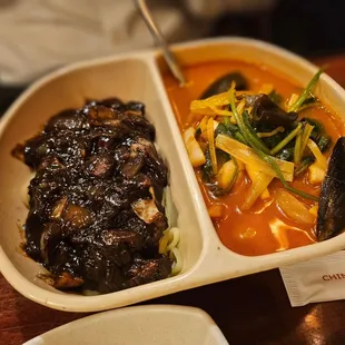 a meal in a container