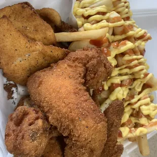 fish, fish and chips, seafood, food