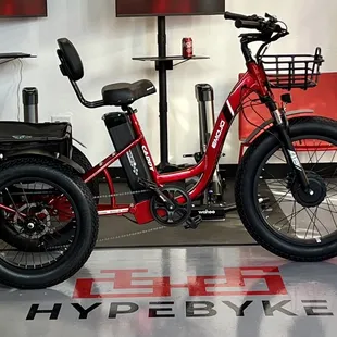 New trikes on the showroom floor!