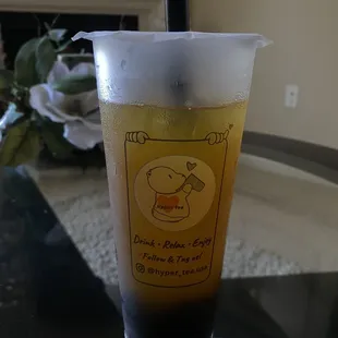 Peach Green Tea