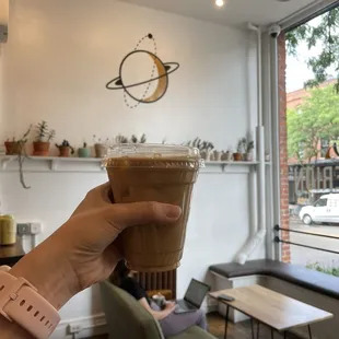 Honey Lavendar latte