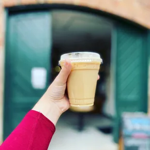 Honey lavender latte