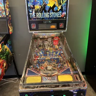 The Rolling Stones pinball machine